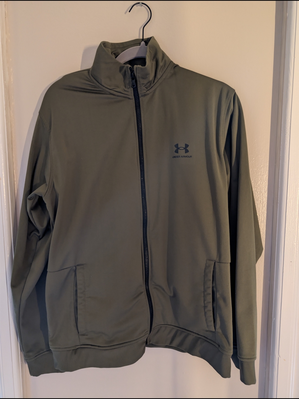 Under Armour Men's Olive Performance Full-Zip Jacket